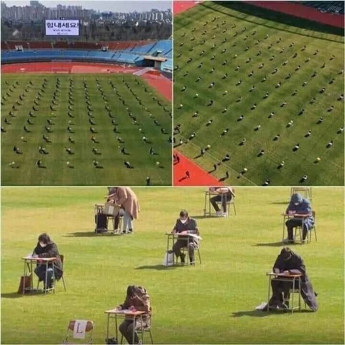 Testy na univerzite v Kóreji